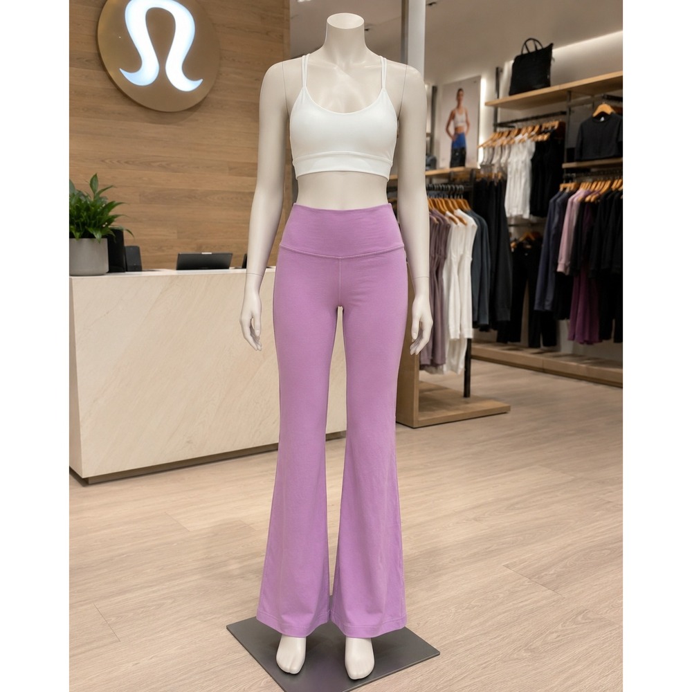 Lululemon Groove Super High-Rise Flared Pants | Pink | Size 6
